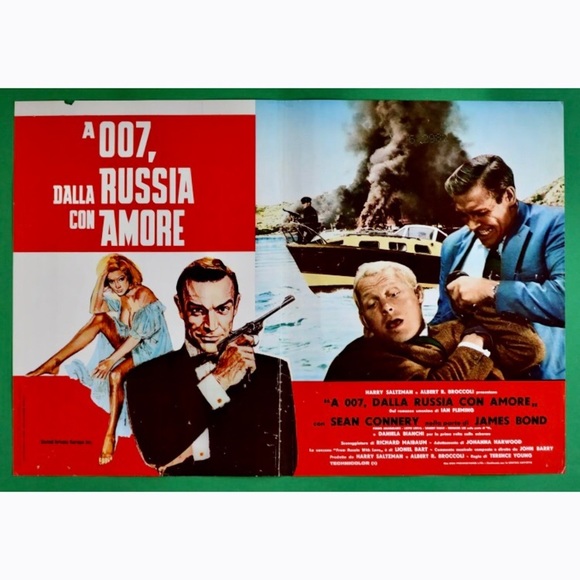 007 Other - New Italian 007 “From Russia With Love” Poster